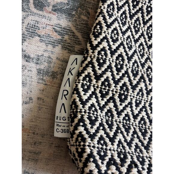 Boho XL Tote Bag Woven Rug Fabric Travel Carryall Mom Market Bag Aztec Print - Picture 4 of 8